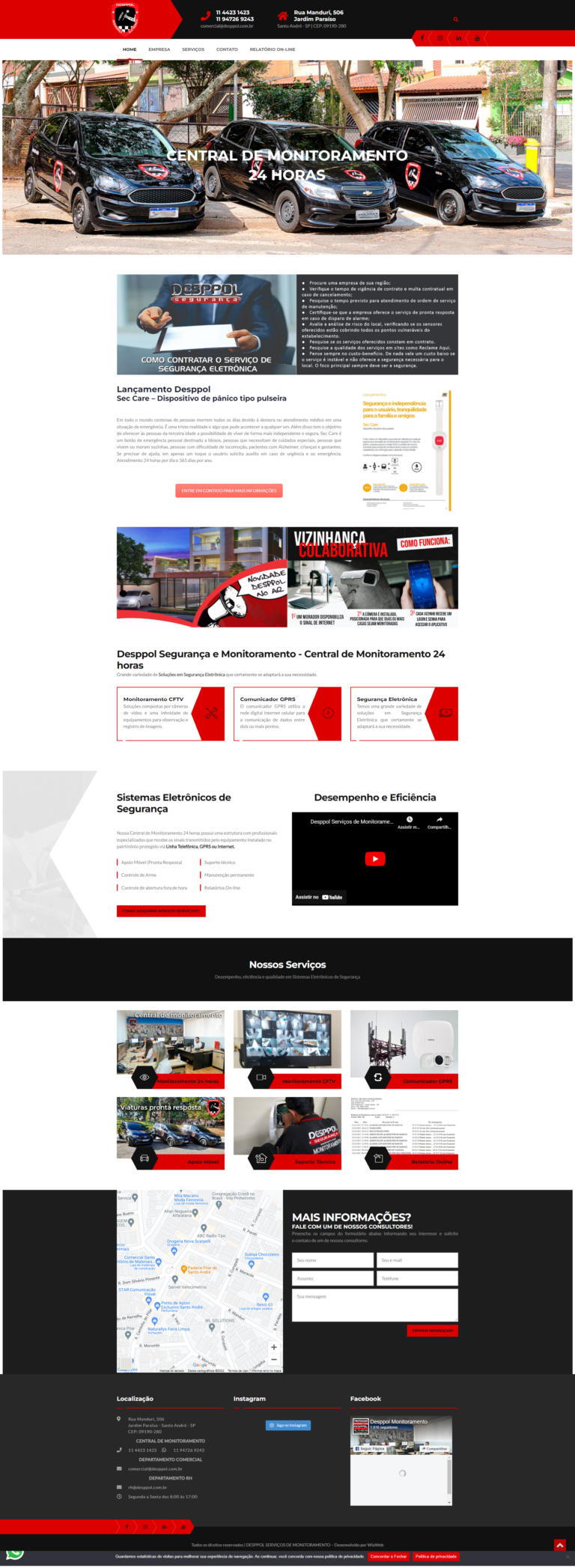 WiaWeb Criação de Sites, Gestão de Redes Sociais, Marketing Digital - Clientes Desppol-Serviços-de-Monitoramento-–-Monitoramento-Alarme
