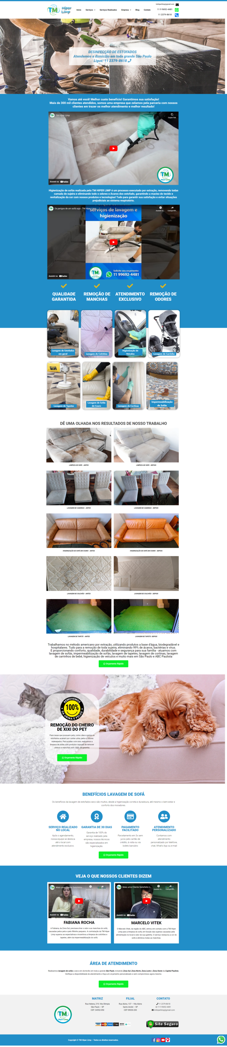 WiaWeb Criação de Sites, Gestão de Redes Sociais, Marketing Digital - Clientes Lavagem-de-Sofá-Limpeza-de-Sofá-Higienização-e-impermeabilização-de-sofá-